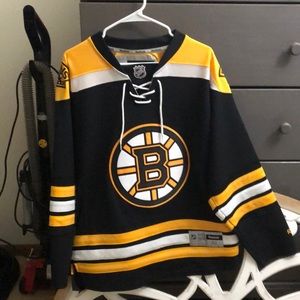 Black Boston Bruins Jersey